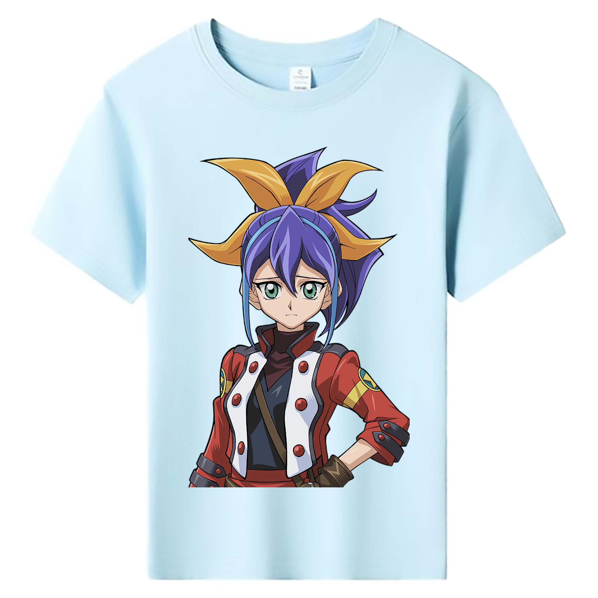 （画像用） 遊☆戯☆王 Yu-Gi-Oh! 綿100％キッズTシャツ（フロントプリント）